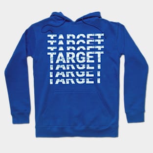 target. text beautyful art design. Hoodie